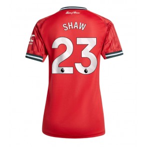 Manchester United Luke Shaw #23 Replika Hemmatröja Damer 2025-26 Kortärmad